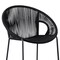 Armen Living Acapulco 30" Indoor Outdoor Steel Bar Stool with Black Rope LCACBABL30 - alternate 9